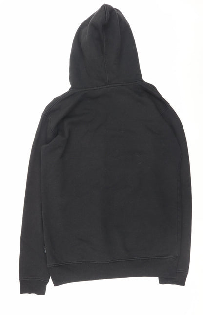 Mens UK Size L Mogul Club Black Pullover Hoodie