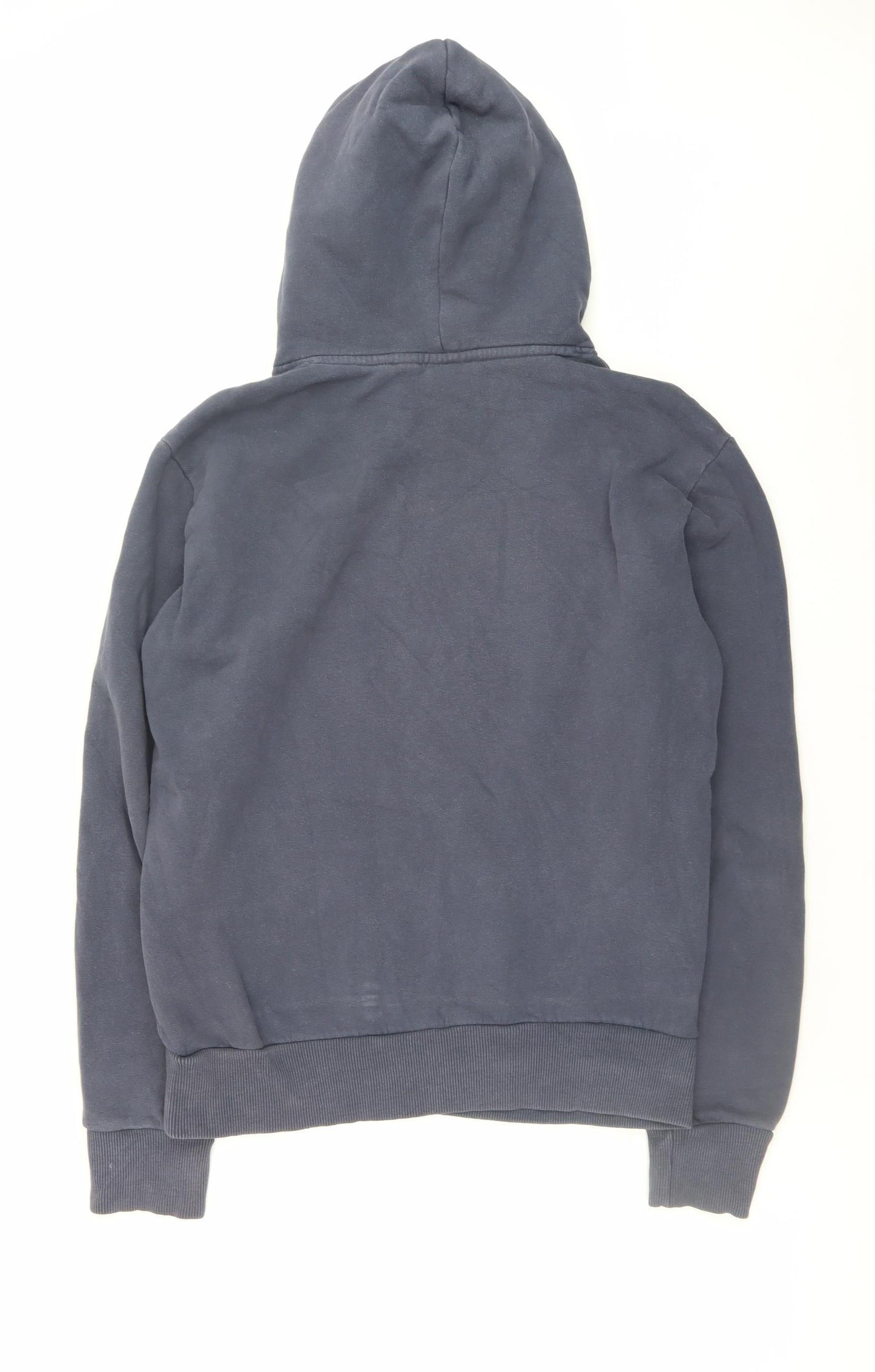 Mens UK Size S Superdry Blue Pullover Hoodie