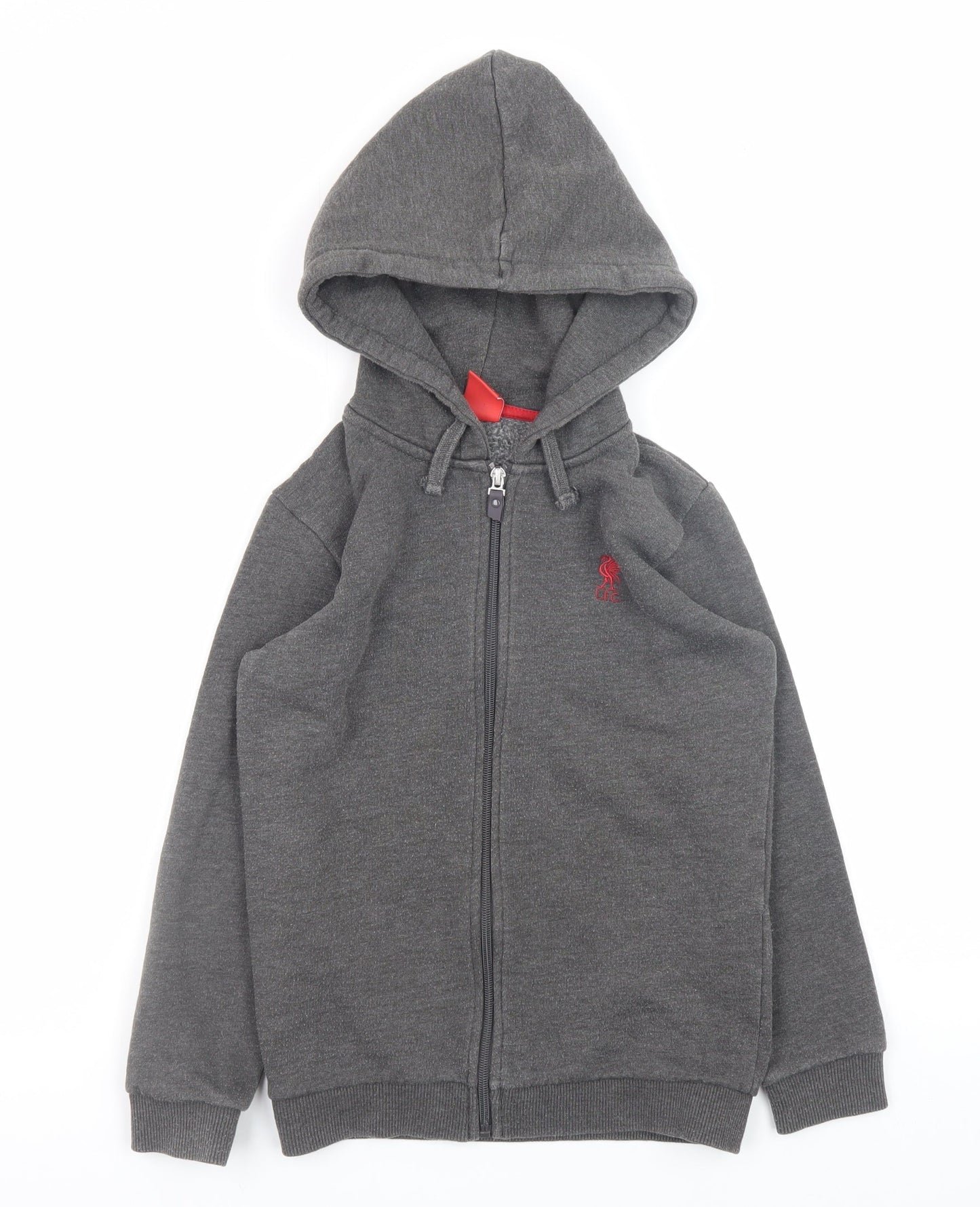 Boys UK Size 9-10 Years LFC Grey Full Zip Hoodie