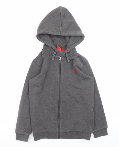 Boys UK Size 9-10 Years LFC Grey Full Zip Hoodie
