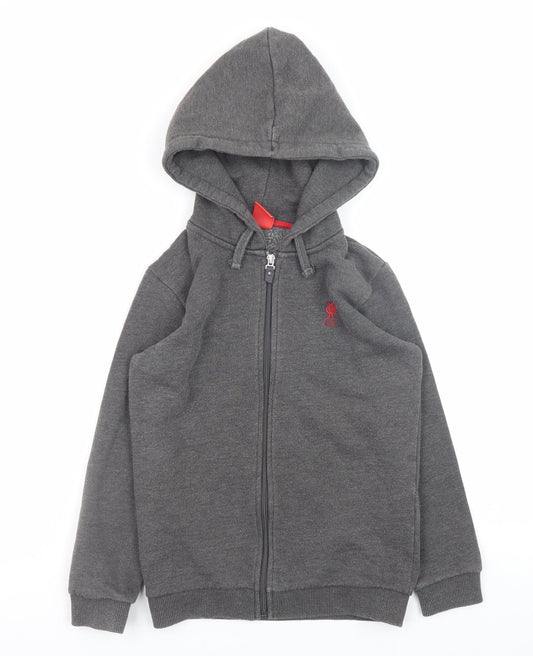 Boys UK Size 9-10 Years LFC Grey Full Zip Hoodie