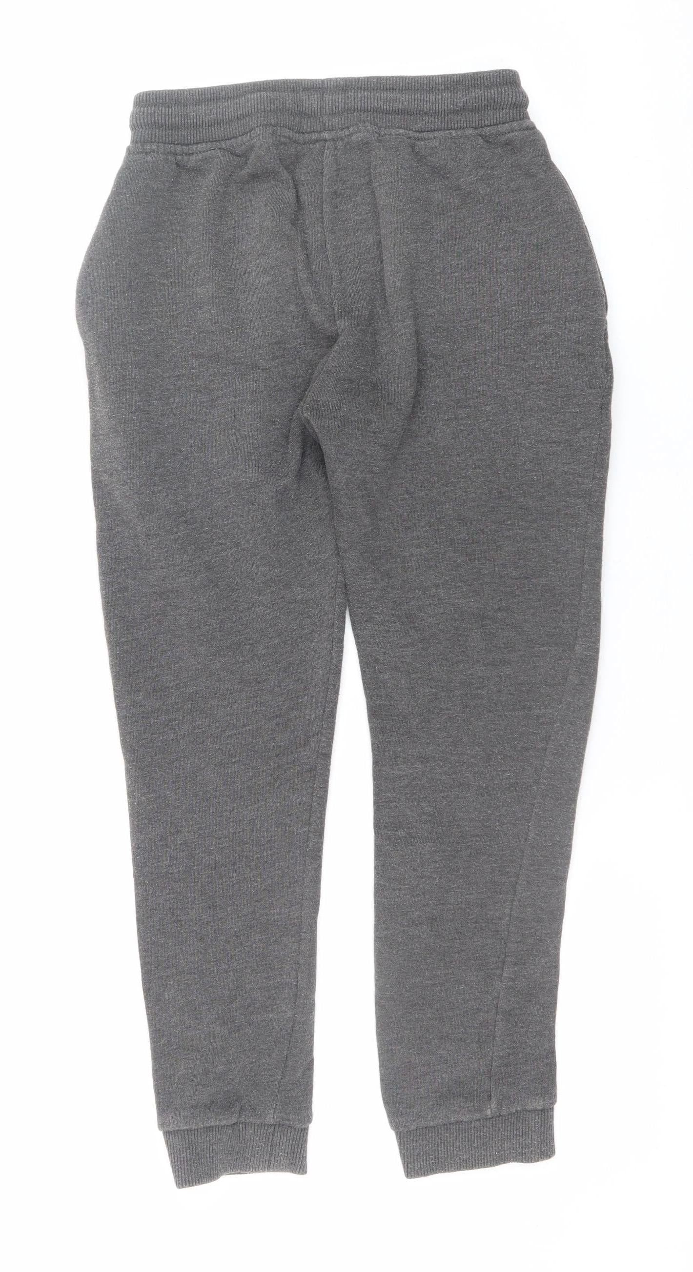 Boys UK Size 9-10 Years L.F.C. Regular Fit Jogger Grey Trousers