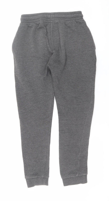 Boys UK Size 9-10 Years L.F.C. Regular Fit Jogger Grey Trousers