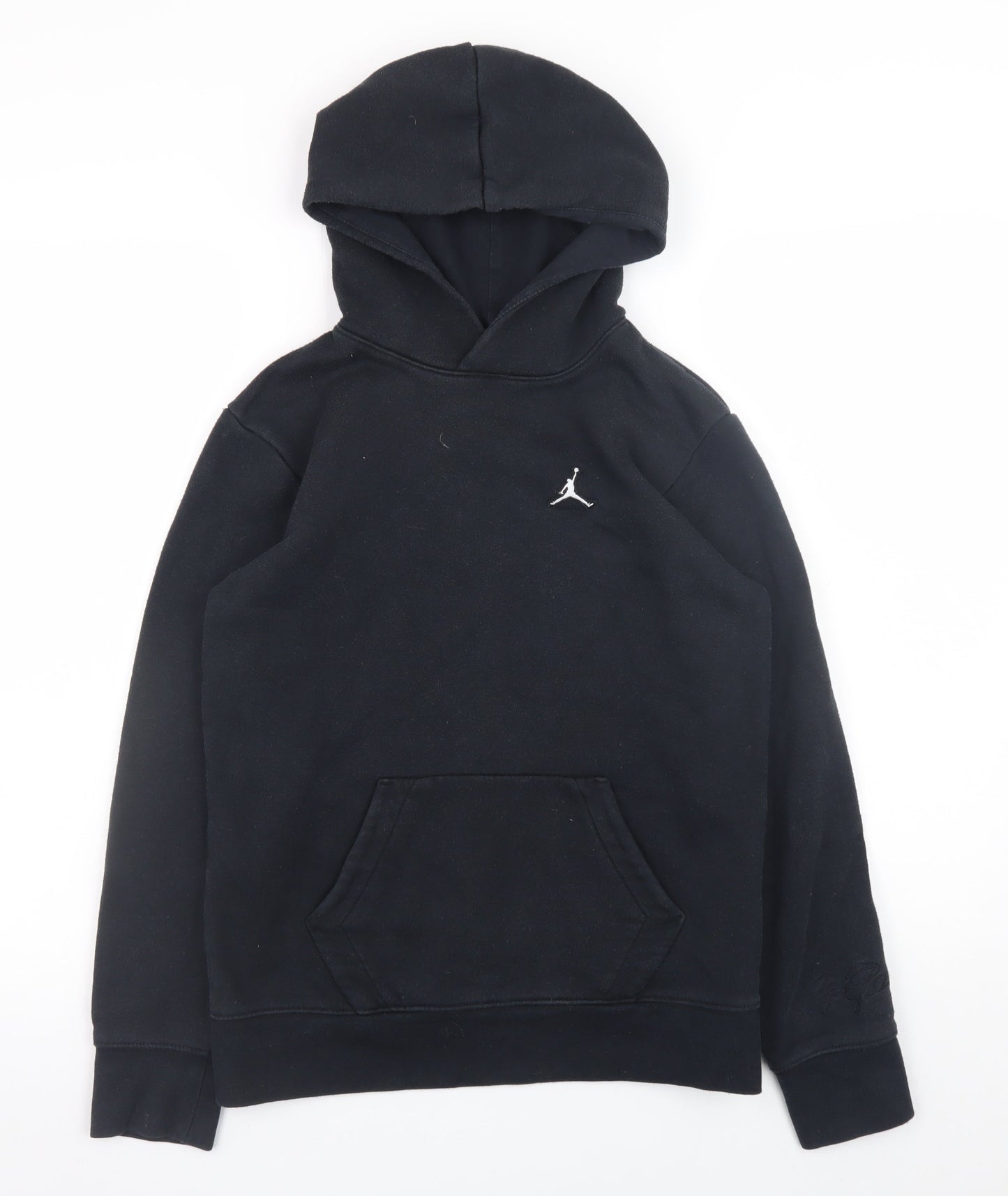 Boys UK Size 12-13 Years Jordan Black Pullover Hoodie