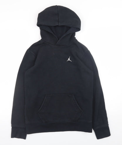 Boys UK Size 12-13 Years Jordan Black Pullover Hoodie