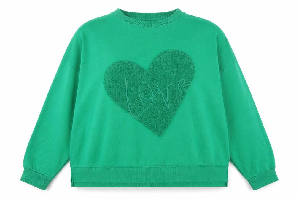Womens UK Size 18 M&Co Green Pullover Sweatshirt