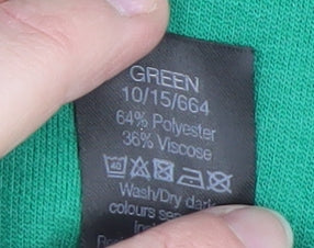 Womens UK Size 18 M&Co Green Pullover Sweatshirt