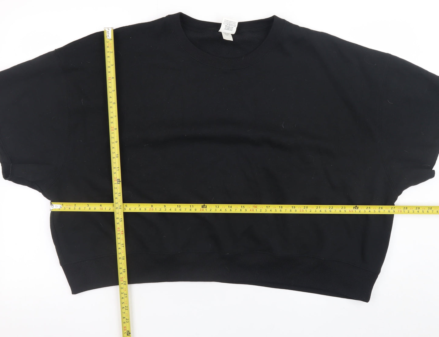 Womens UK Size 16 Victoria's Secret Black Pullover Sweatshirt