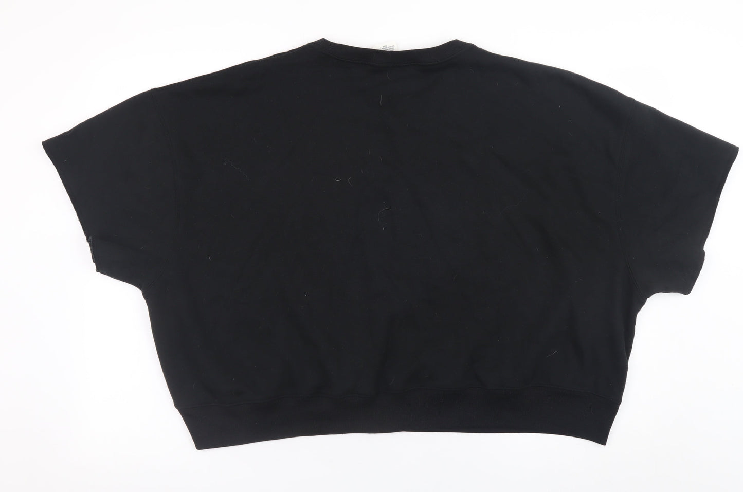 Womens UK Size 16 Victoria's Secret Black Pullover Sweatshirt