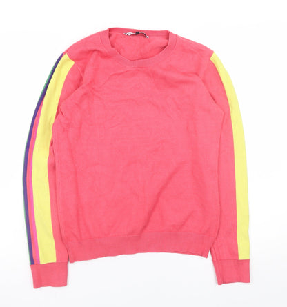 Womens UK Size M Kelly & Grace Pink Pullover Sweatshirt