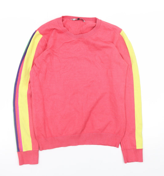 Womens UK Size M Kelly & Grace Pink Pullover Sweatshirt
