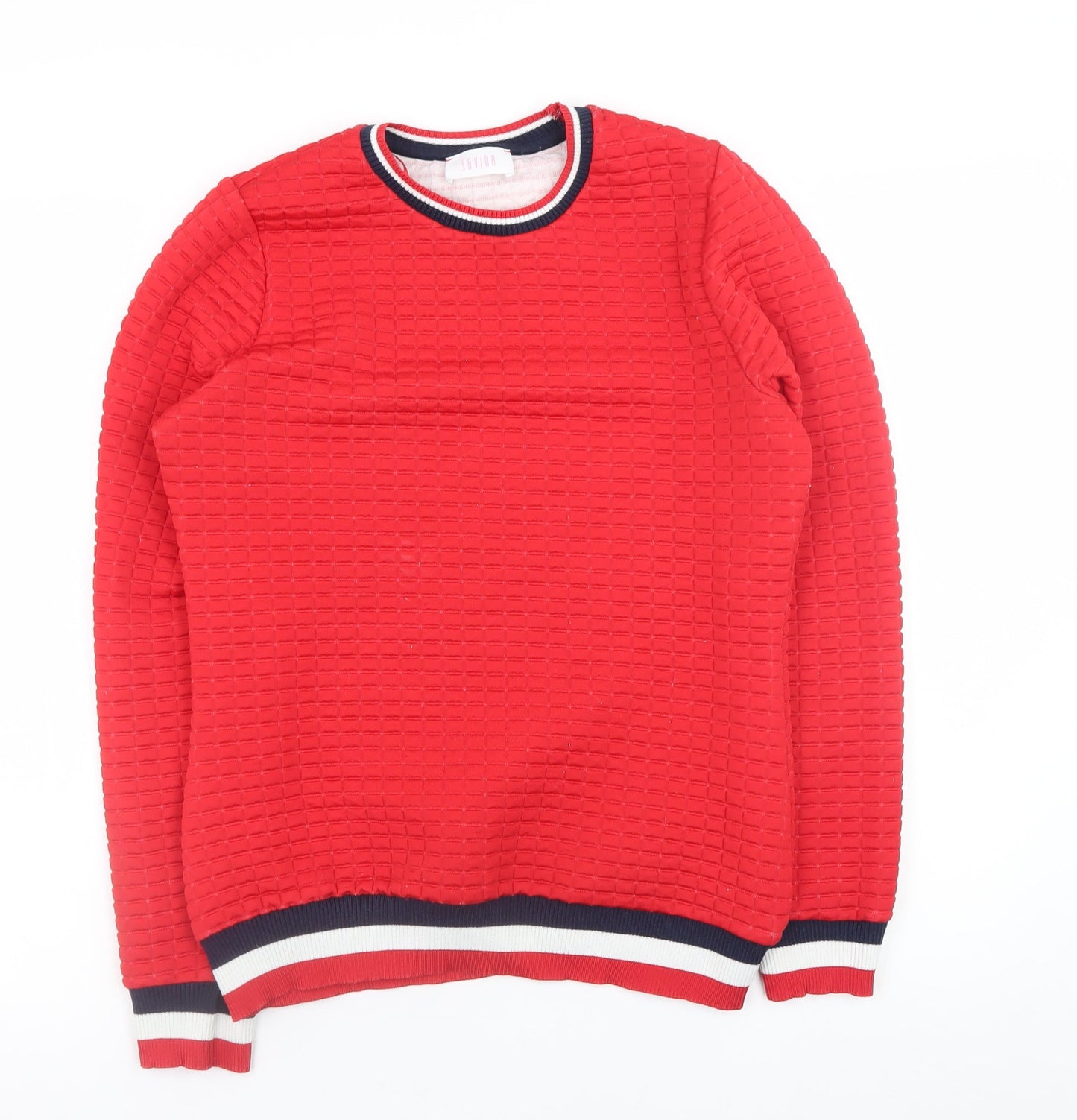 Womens UK Size M Savida Red Pullover Sweatshirt