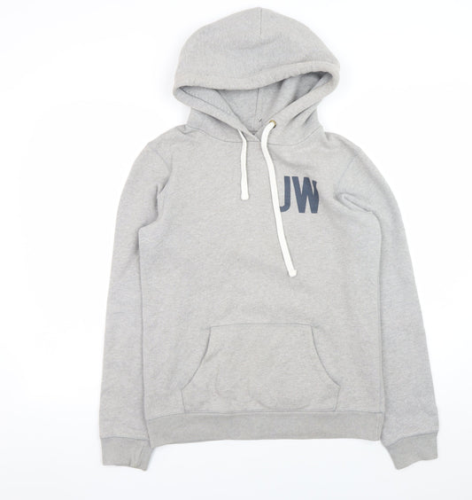Womens UK Size 10 Jack Wills Grey Pullover Hoodie