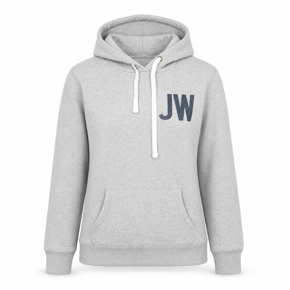 Womens UK Size 10 Jack Wills Grey Pullover Hoodie