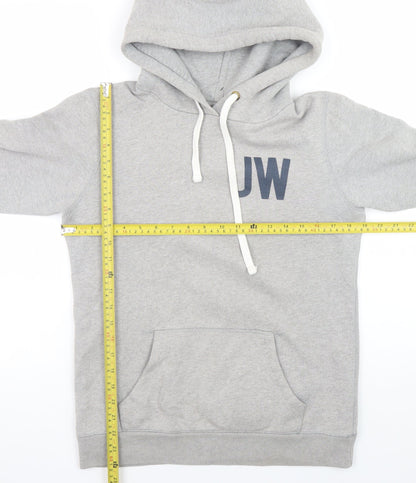 Womens UK Size 10 Jack Wills Grey Pullover Hoodie