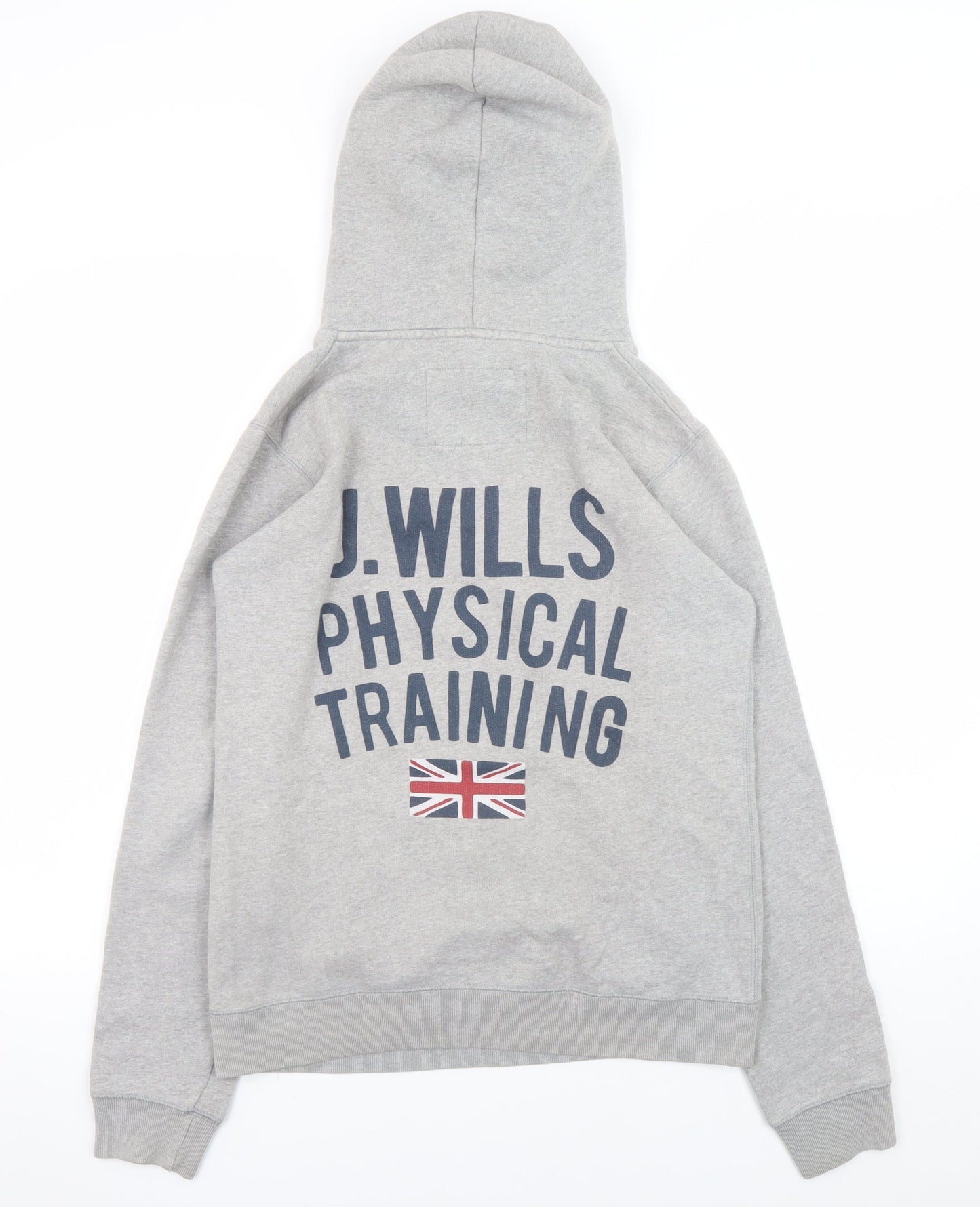 Womens UK Size 10 Jack Wills Grey Pullover Hoodie