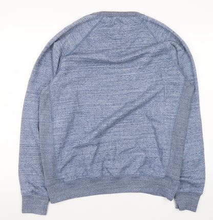 Mens UK Size XL Blend Blue Pullover Sweatshirt