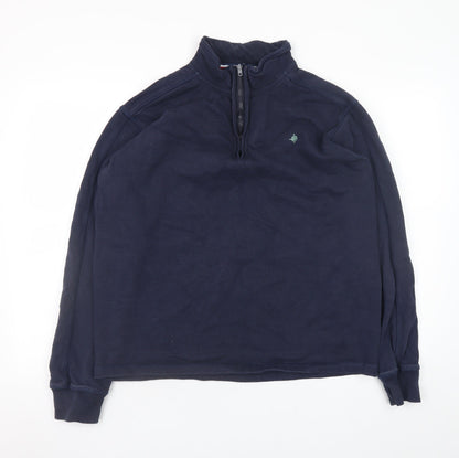 Mens UK Size 2XL Maine Blue Pullover Sweatshirt