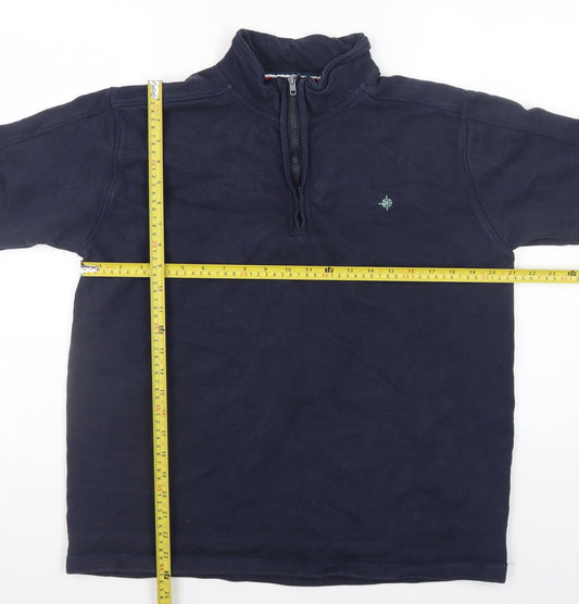 Mens UK Size 2XL Maine Blue Pullover Sweatshirt