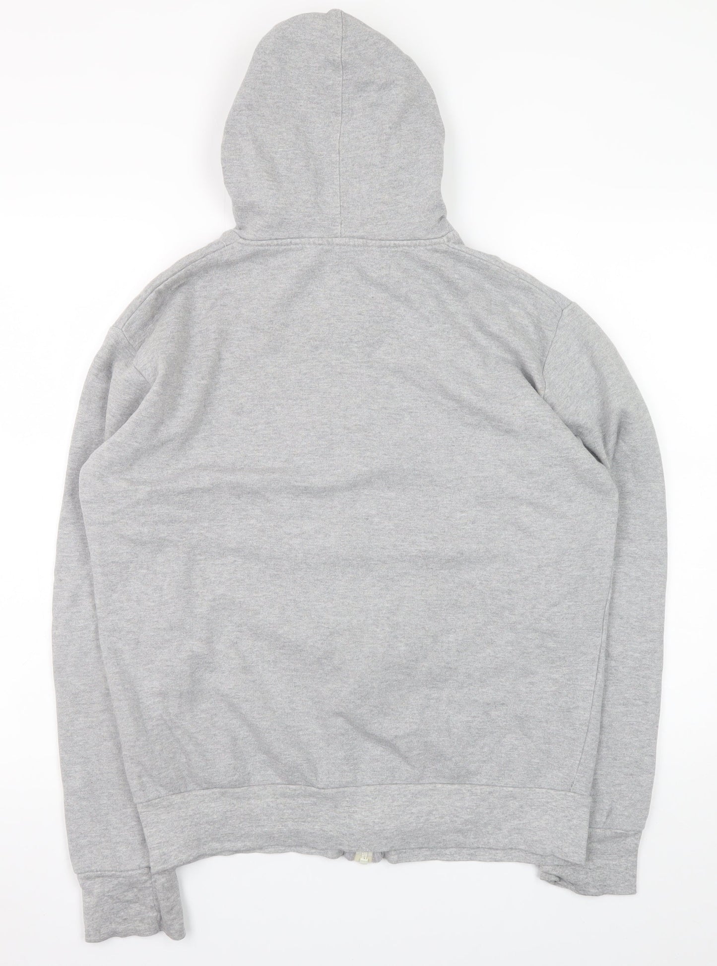 Mens UK Size M French Connection Grey Full Zip Hoodie