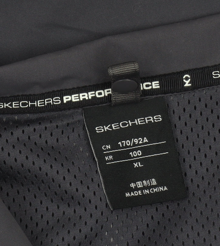 Mens UK Size XL Skechers Black Soft Shell