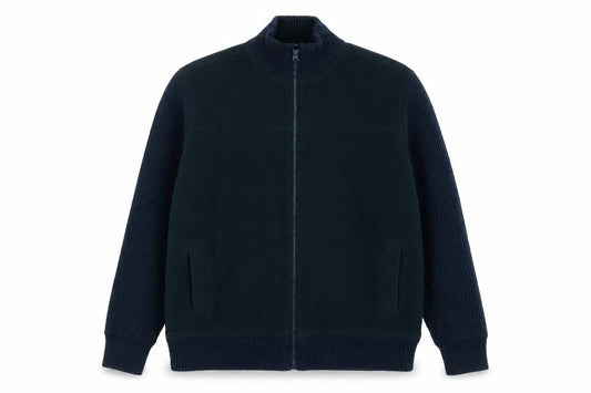 Mens UK Size L James Pringle Blue Bomber Jacket