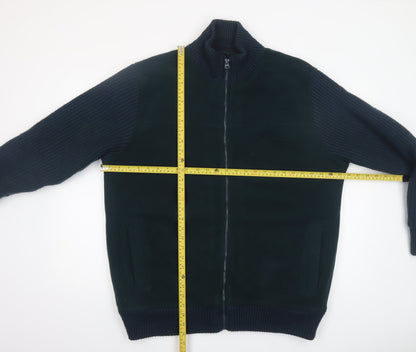 Mens UK Size L James Pringle Blue Bomber Jacket