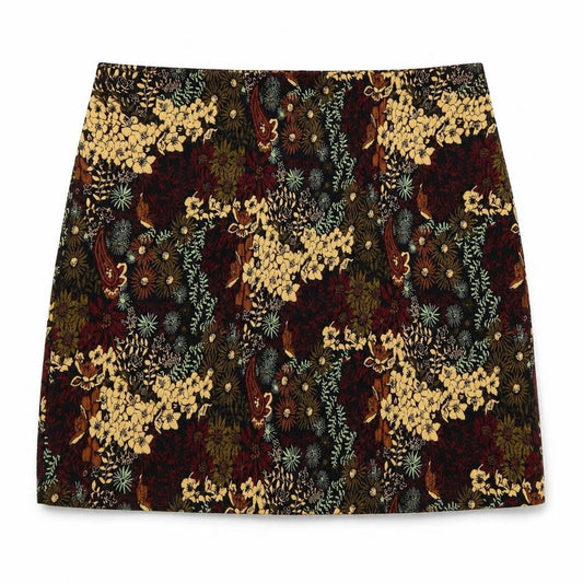 Womens UK Size 12 Dorothy Perkins Straight & Pencil Jacquard Skirt