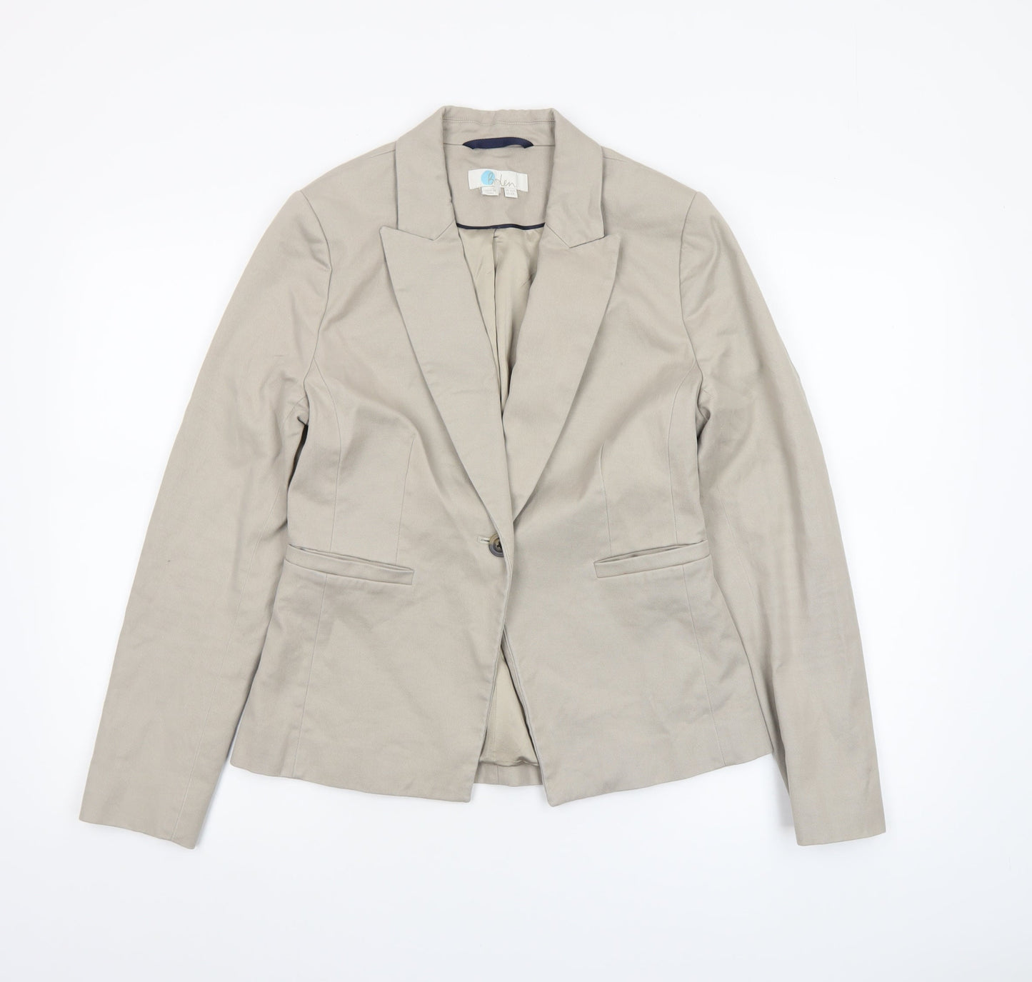 Womens UK Size 10 Boden Regular Beige Blazer