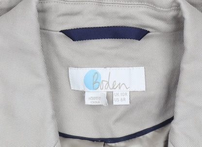 Womens UK Size 10 Boden Regular Beige Blazer
