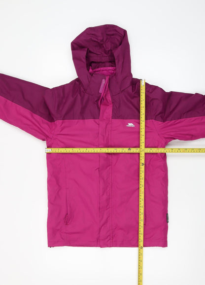 Girls UK Size 9-10 Years Trespass Pink Rain Coat