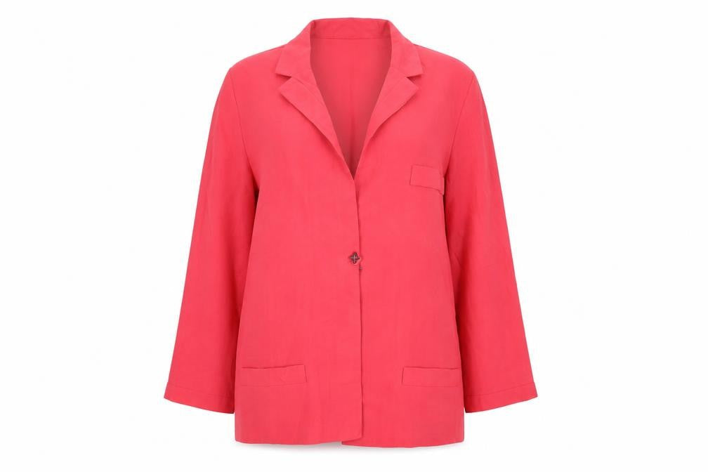 Womens UK Size 12 Jacques Vert Regular Red Blazer
