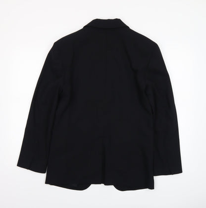 Womens UK Size 8 Marks and Spencer Regular Black Blazer