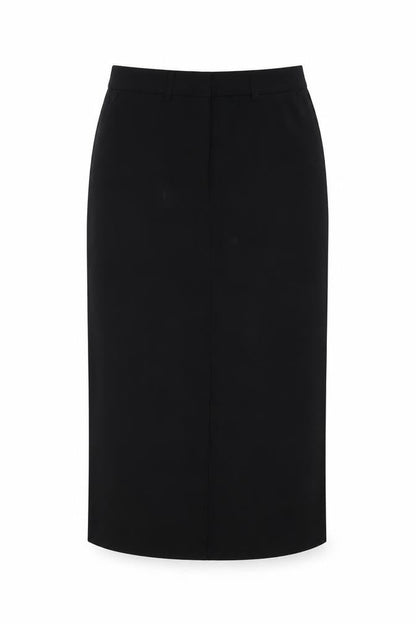 Womens UK Size 8 Marks and Spencer Straight & Pencil Twill Skirt