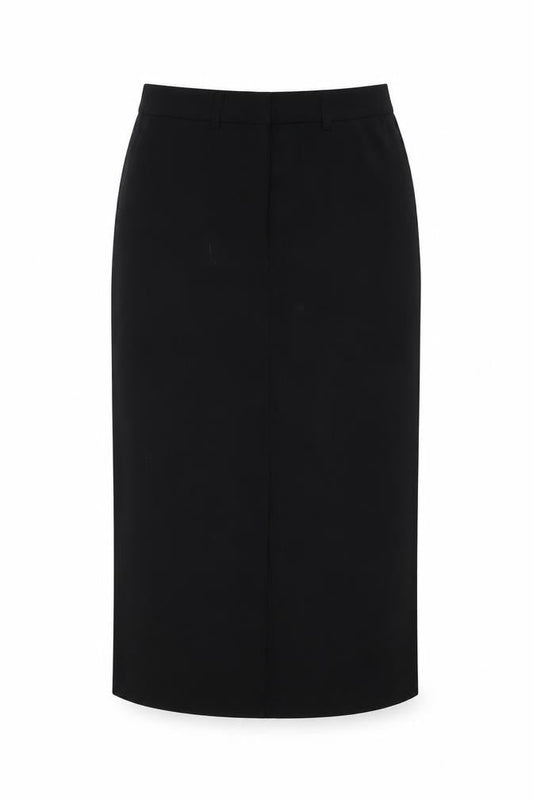 Womens UK Size 8 Marks and Spencer Straight & Pencil Twill Skirt