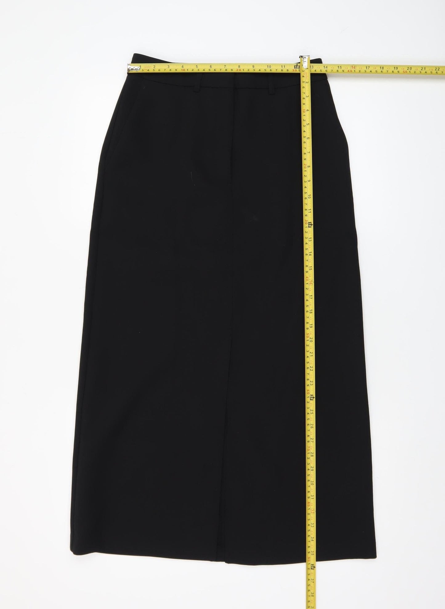 Womens UK Size 8 Marks and Spencer Straight & Pencil Twill Skirt
