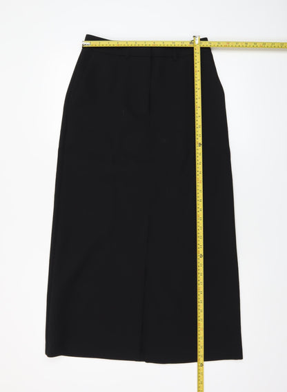 Womens UK Size 8 Marks and Spencer Straight & Pencil Twill Skirt