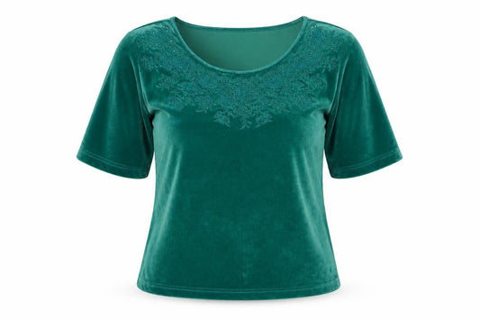 Womens UK Size 12 Together Green Basic Blouse
