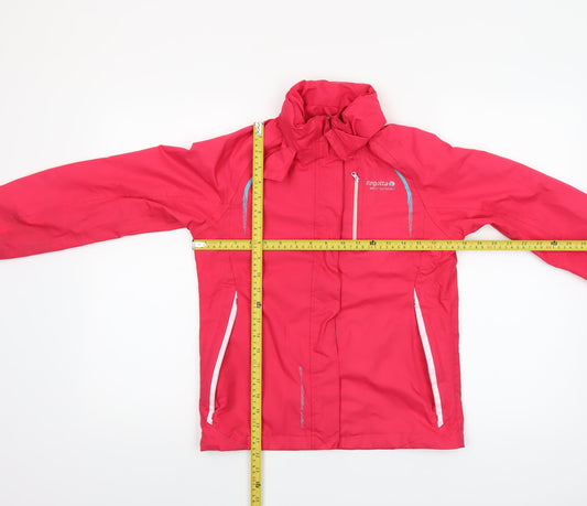 Girls UK Size 9-10 Years Regatta Pink Rain Coat