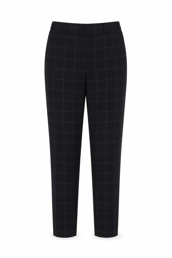 Womens UK Size S Uniqlo Slim Fit Business Casual Workwear Black Trousers