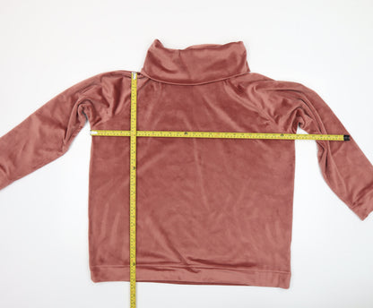 Womens UK Size 24 Cotton Traders Pink Pullover Sweatshirt