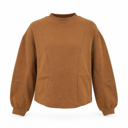 Womens UK Size M Only Brown Basic T-Shirt