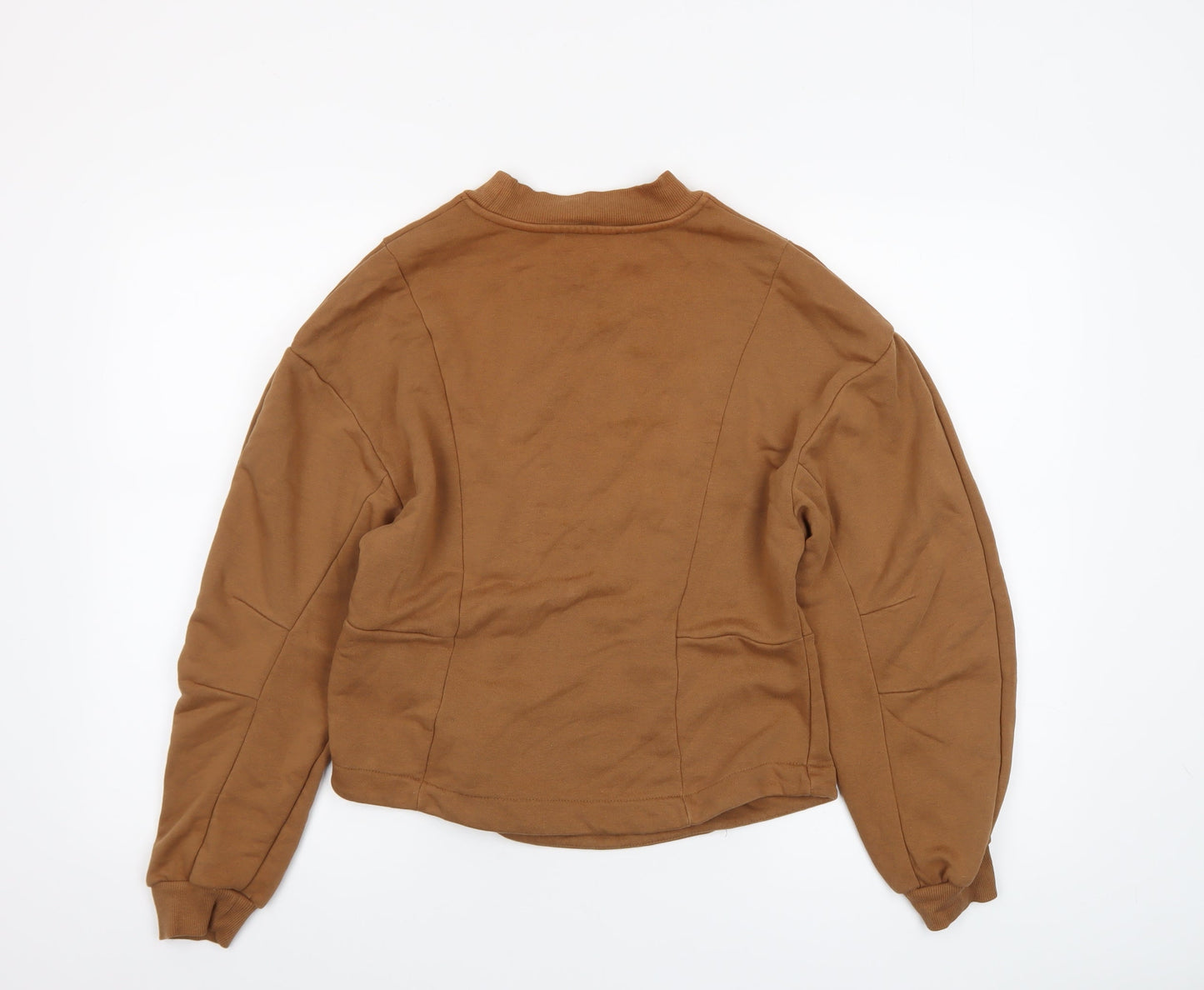 Womens UK Size M Only Brown Basic T-Shirt