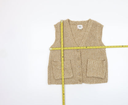 Womens UK Size S BDG Beige Cardigan Jumper