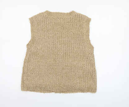 Womens UK Size S BDG Beige Cardigan Jumper