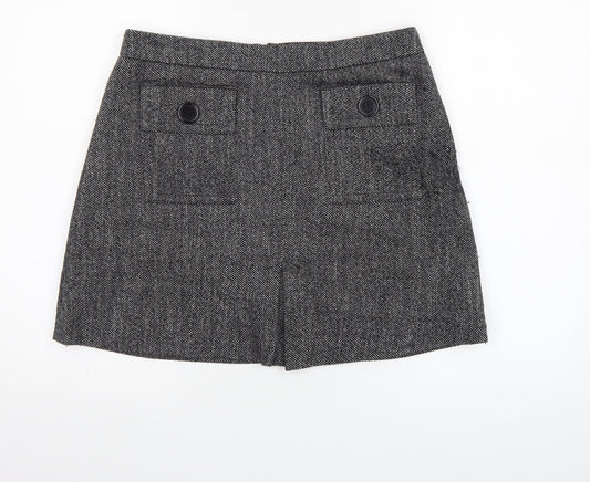 Womens UK Size 12 NEXT Straight & Pencil Tweed Skirt