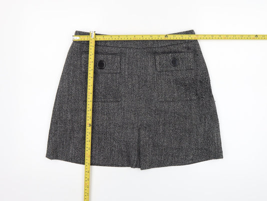 Womens UK Size 12 NEXT Straight & Pencil Tweed Skirt