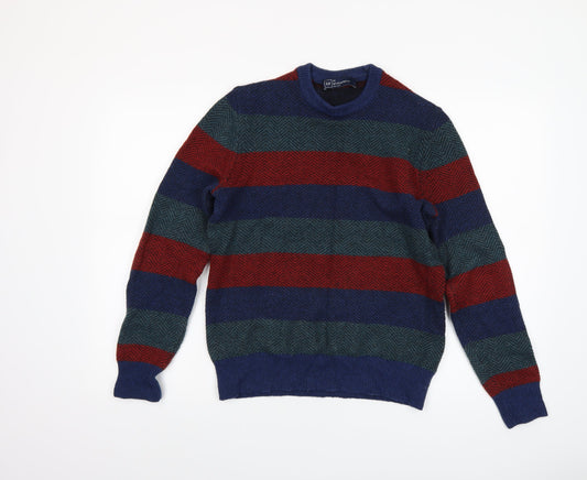 Mens UK Size XS Gap Multicoloured Pullover Jumper