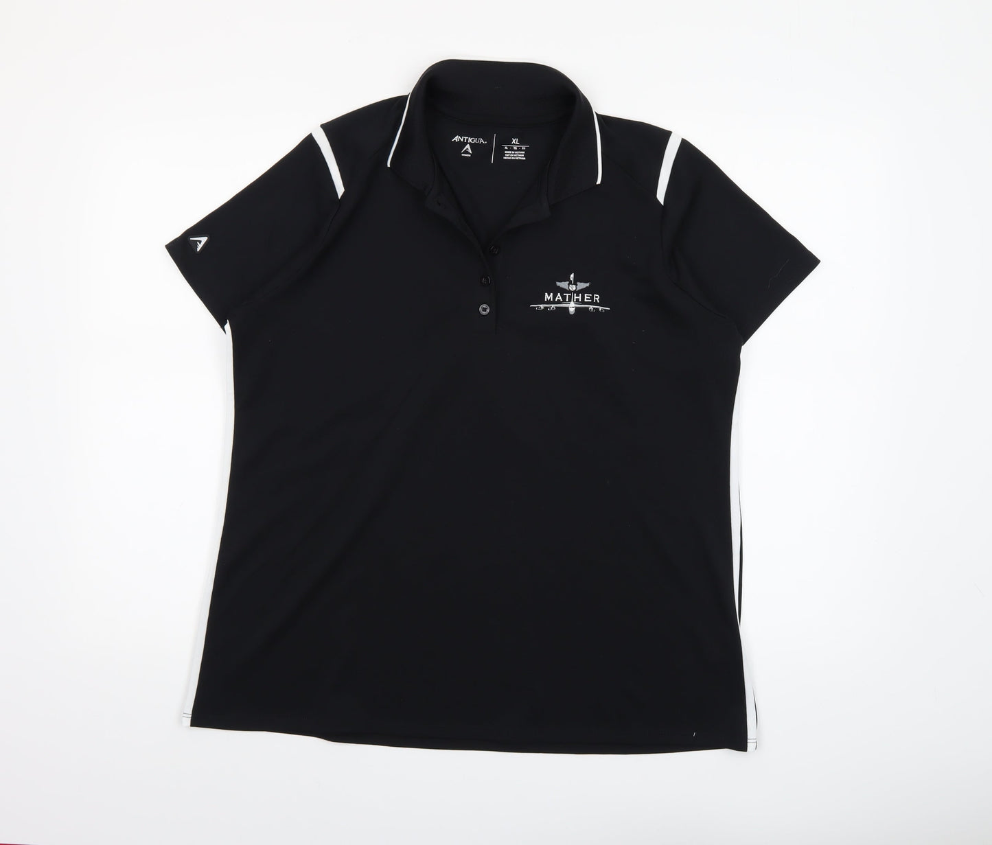 Mens UK Size XL Antigua Polyester Polo Shirt
