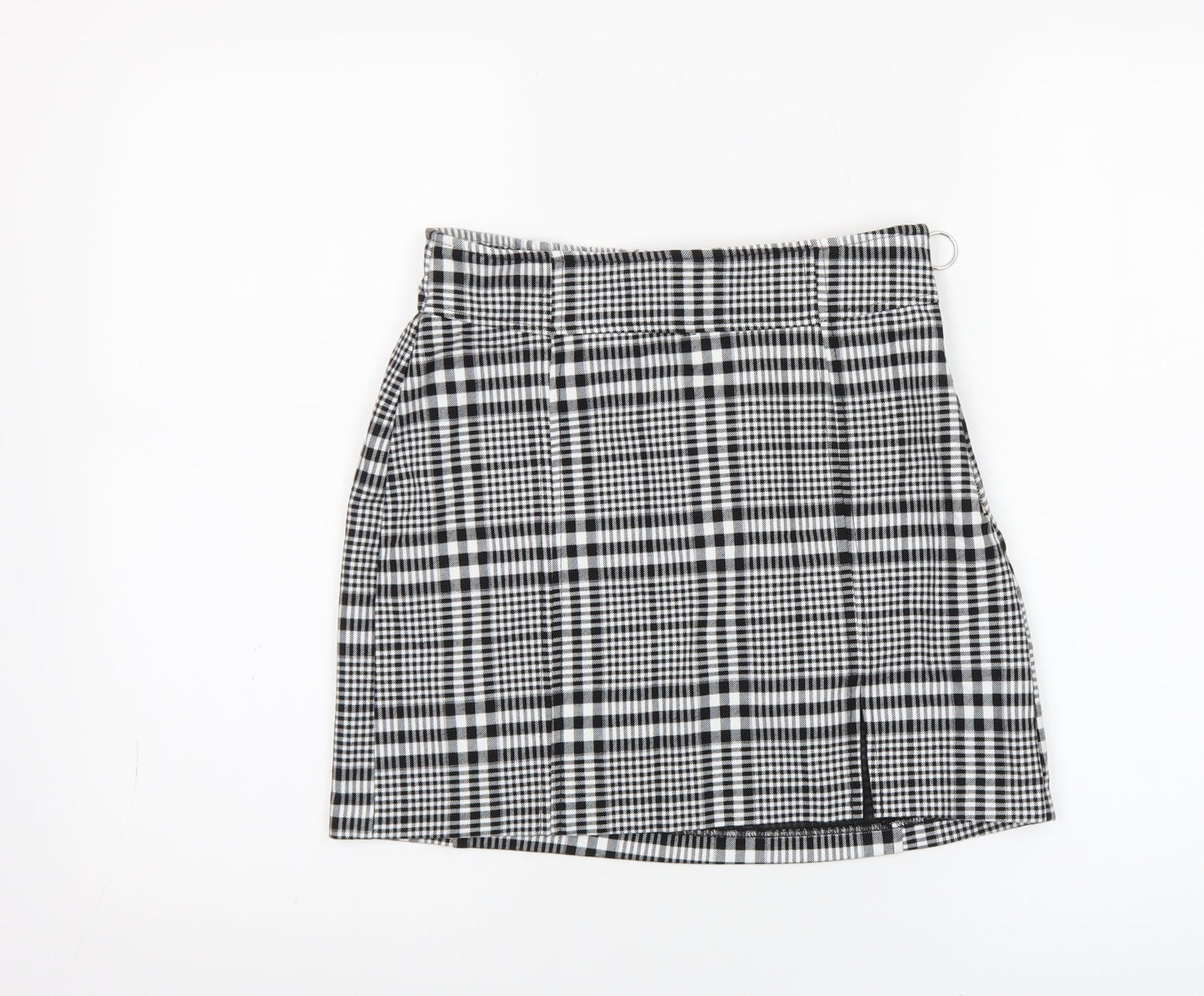 Womens UK Size M Bershka A-Line Twill Skirt